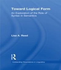 Enlarge image Cover: Toward Logical Form - Routledge