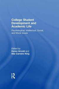 Enlarge image Cover: College Student Development and Academic Life - Routledge