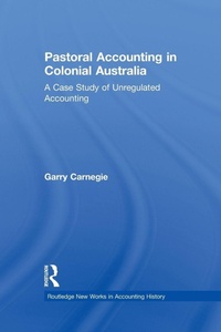 Bild vergrößern Bild: Pastoral Accounting in Colonial Australia - Routledge