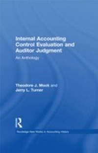 Abbildung von: Internal Accounting Control Evaluation and Auditor Judgement - Routledge
