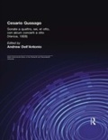 Cover: Cesario Gussago. Sonate a quattro, sei, et otti - Routledge