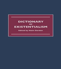 Enlarge image Cover: Dictionary of Existentialism - Routledge