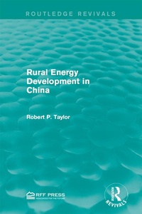 Abbildung von: Rural Energy Development in China - Routledge