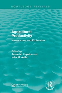 Abbildung von: Agricultural Productivity - Routledge
