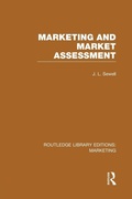 Cover: Marketing and Marketing Assessment (RLE Marketing) - Routledge