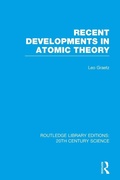 Cover: Recent Developments in Atomic Theory - Routledge