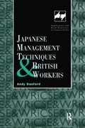 Cover: Japanese Management Techniques and British Workers - Routledge
