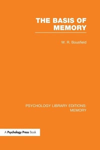 Enlarge image Cover: The Basis of Memory (PLE: Memory) - Psychology Press Ltd