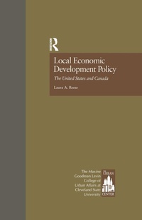 Enlarge image Cover: Local Economic Development Policy - Routledge
