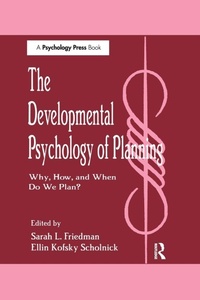 Enlarge image Cover: The Developmental Psychology of Planning - Psychology Press Ltd