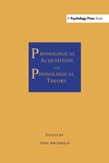 Cover: Phonological Acquisition and Phonological Theory - Psychology Press Ltd