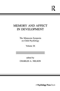 Enlarge image Cover: Memory and Affect in Development - Psychology Press Ltd