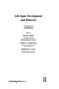 Enlarge image Cover: Life-Span Development and Behavior - Psychology Press Ltd