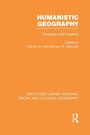 Cover: Humanistic Geography (RLE Social & Cultural Geography) - Routledge