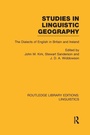 Cover: Studies in Linguistic Geography (RLE Linguistics D: English Linguistics) - Routledge