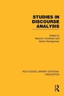 Cover: Studies in Discourse Analysis (RLE Linguistics B: Grammar) - Routledge