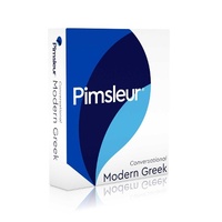 Abbildung von: Pimsleur Greek (Modern) Conversational Course - Level 1 Lessons 1-16 CD: Volume 1 - Pimsleur International
