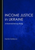 Cover: Income Justice in Ukraine - Cambridge Scholars Publishing