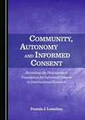 Cover: Community, Autonomy and Informed Consent - Cambridge Scholars Publishing