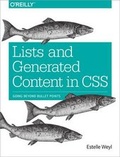 Cover: Lists and Generated Content in CSS - O'Reilly