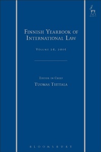 Abbildung von: Finnish Yearbook of International Law, Volume 24, 2014 - Hart Publishing