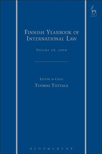 Abbildung von: Finnish Yearbook of International Law, Volume 24, 2014 - Hart Publishing