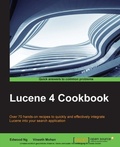 Cover: Lucene 4 Cookbook - Packt Publishing