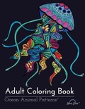Cover: Adult Coloring Book: Ocean Animal Patterns - Blue Star