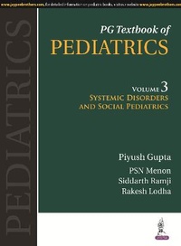 Enlarge image Cover: PG Textbook of Pediatrics - Jaypee Brothers Medical Publishers