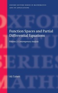 Cover: Function Spaces and Partial Differential Equations - Oxford University Press