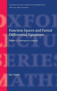 Enlarge image Cover: Function Spaces and Partial Differential Equations - Oxford University Press