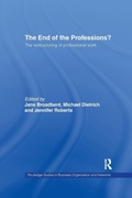 Cover: The End of the Professions? - Routledge
