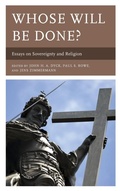 Cover: Whose Will Be Done? - Lexington Books