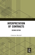 Bild: Interpretation of Contracts - Routledge Cavendish