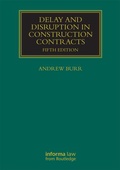 Bild: Delay and Disruption in Construction Contracts - CRC Press