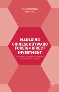 Cover: Managing Chinese Outward Foreign Direct Investment - Palgrave Macmillan