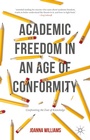 Cover: Academic Freedom in an Age of Conformity - Palgrave Macmillan