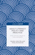 Cover: Adult Literacy Policy and Practice - Palgrave Pivot