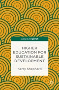 Cover: Higher Education for Sustainable Development - Palgrave Pivot