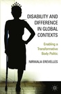 Cover: Disability and Difference in Global Contexts - Palgrave MacMillan