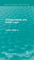 Cover: Transportation and Urban Land - Routledge
