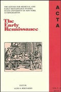 Cover: ACTA Volume #5 - Center for Medieval and Renaissance Studies