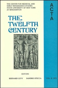 Enlarge image Cover: ACTA Volume #2 - Center for Medieval and Renaissance Studies