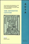 Cover: ACTA Volume #12 - Center for Medieval and Renaissance Studies