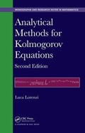Cover: Analytical Methods for Kolmogorov Equations - Chapman & Hall/CRC