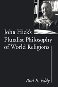 Cover: John Hick's Pluralist Philosophy of World Religions - Wipf & Stock Publishers