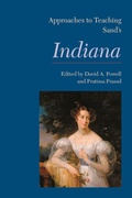 Cover: Approaches to Teaching Sand's Indiana - Modern Language Association of America