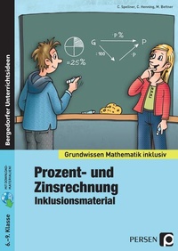 Enlarge image Cover: Prozent- und Zinsrechnung - Inklusionsmaterial - Persen Verlag in der AAP Lehrerwelt GmbH