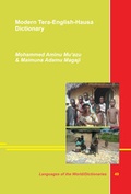 Cover: Modern Tera - English - Hausa Dictionary - LINCOM GmbH