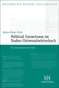 Abbildung von: Political Correctness im Duden-Universalwörterbuch - Buske, H